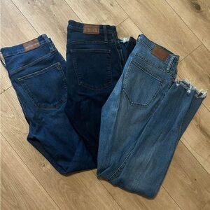 Madewell skinny jeans bundle - size 30 tall